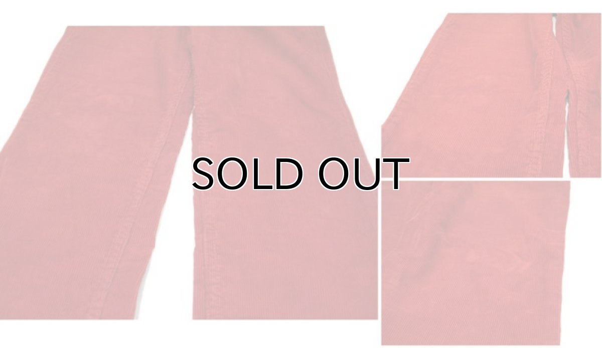 画像4: Levi's 511 Corduroy Skinny Pants　RED　size w 33.5 inch (表記 w32 L30) (4)