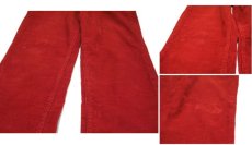 画像4: Levi's 511 Corduroy Skinny Pants　RED　size w 33.5 inch (表記 w32 L30) (4)