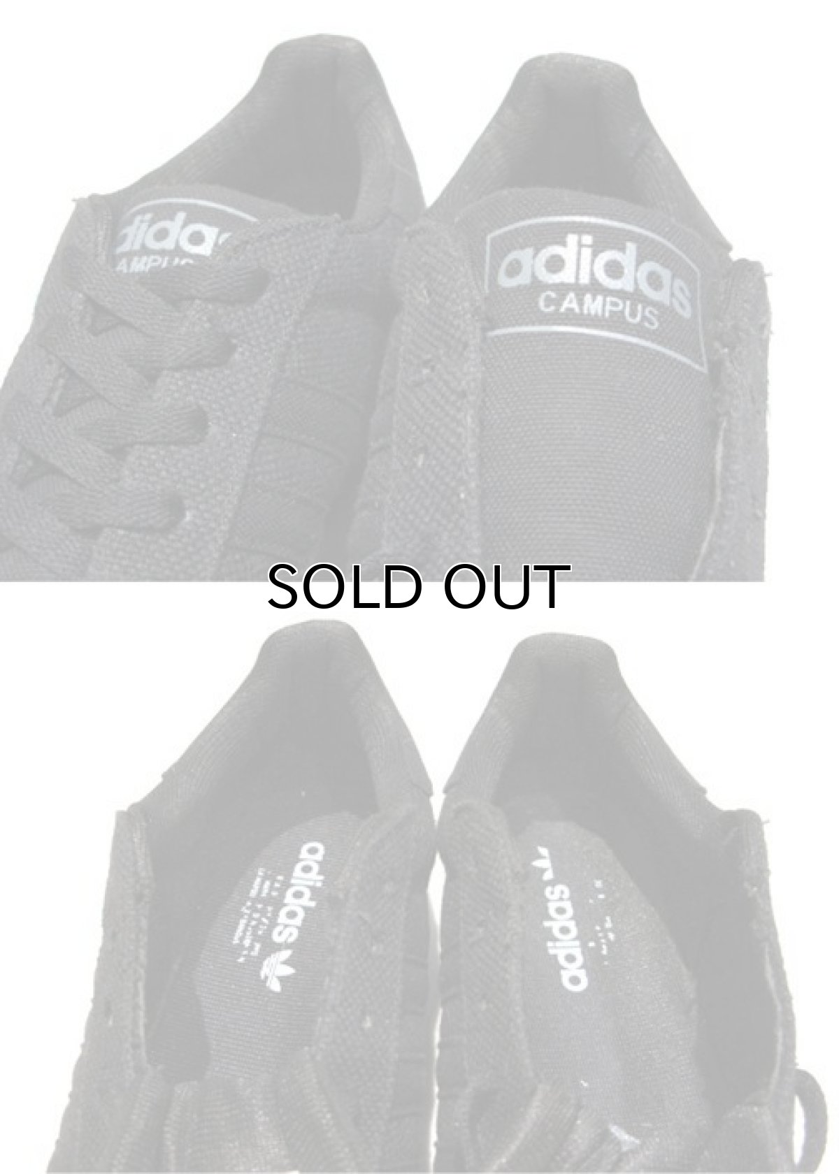 画像5: NEW adidas "CAMPUS" Hemp Sneaker　BLACK　size 9.5 (27.5 cm) (5)