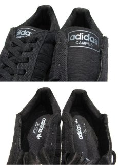 画像5: NEW adidas "CAMPUS" Hemp Sneaker　BLACK　size 9.5 (27.5 cm) (5)