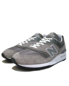 画像1: New Balance 997GY Running Shoes -made in USA-　GREY　size 9 1/2 (27.5 cm) (1)