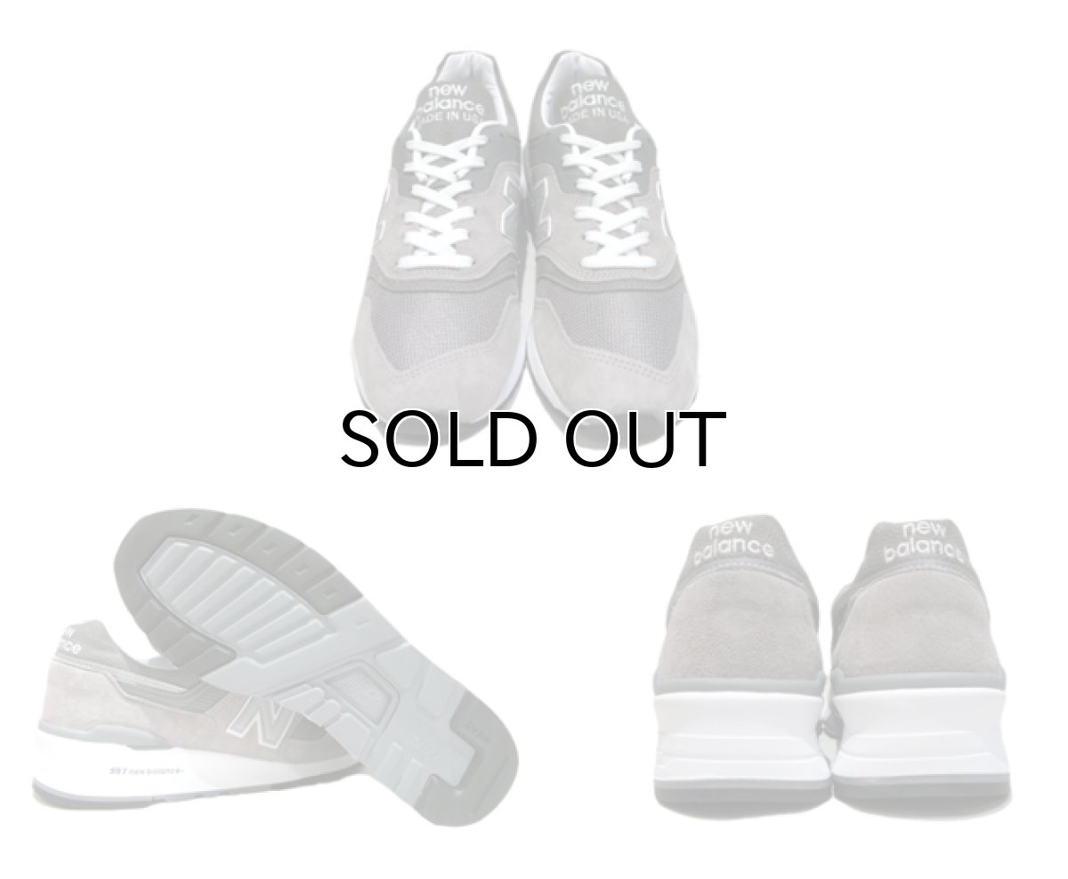 画像2: New Balance 997GY Running Shoes -made in USA- GREY size 9 1/2 (27.5 cm) (2)