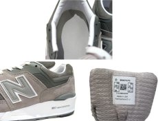 画像4: New Balance 997GY Running Shoes -made in USA-　GREY　size 9 1/2 (27.5 cm) (4)