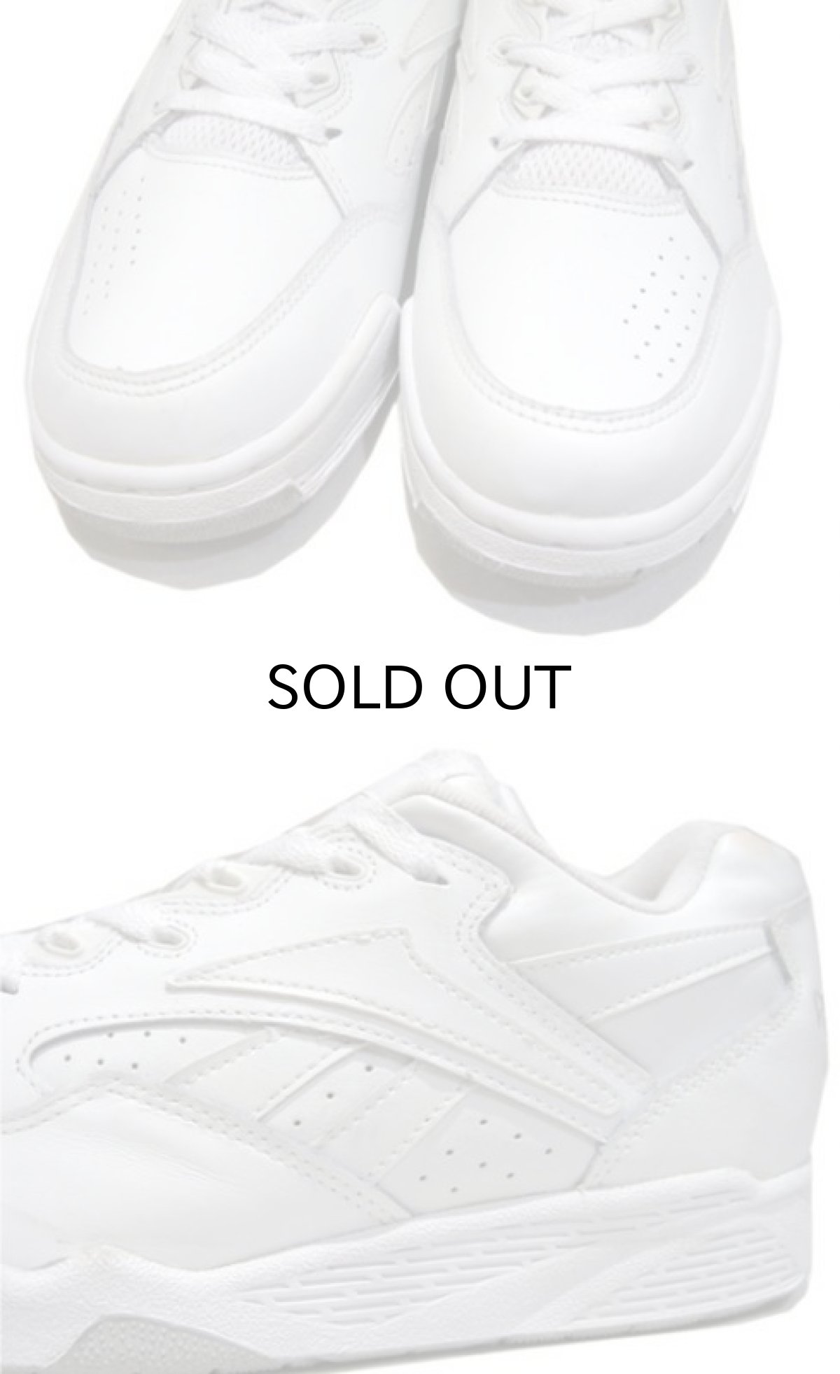 画像5: 1990's REEBOK Low-Cut Basketball Shoes WHITE size 10 (28 cm) (5)