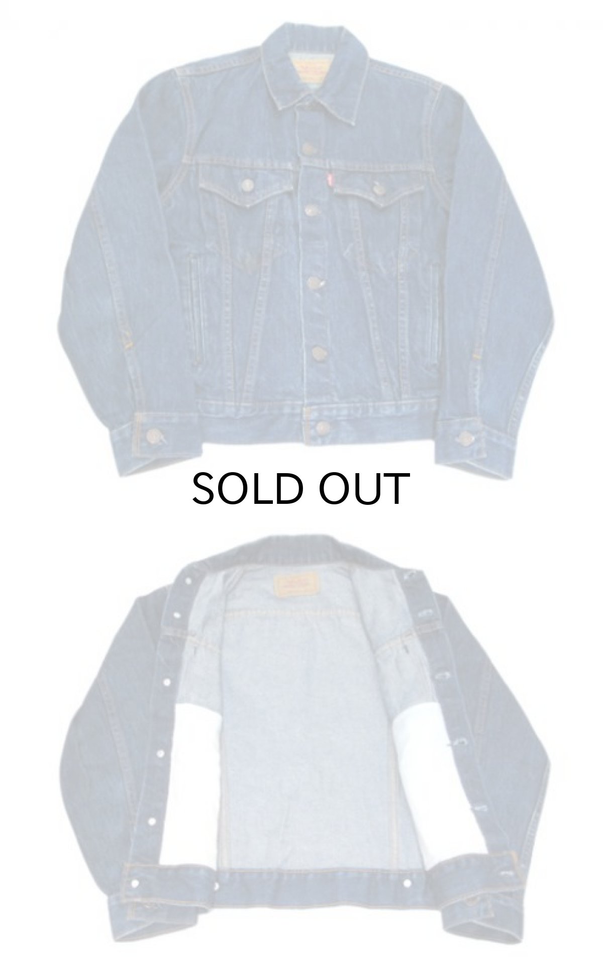 画像4: 1990's Levi's 70706-0216 4 Pocket Denim Jacket -made in CANADA- Blue Denim size XS (表記 16) (4)