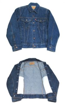 画像4: 1990's Levi's 70706-0216 4 Pocket Denim Jacket -made in CANADA-　Blue Denim　size XS (表記 16) (4)