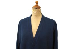 画像3: 1970's U.S.AIR FORCE Acrylic Cardigan　BLUE　size M - L (表記 46) (3)