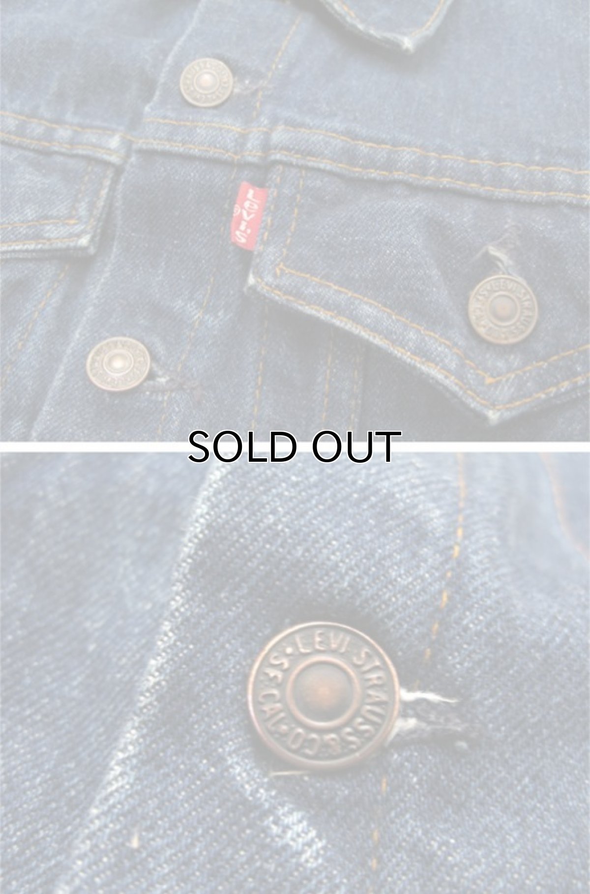 画像5: 1990's Levi's 70706-0216 4 Pocket Denim Jacket -made in CANADA- Blue Denim size XS (表記 16) (5)