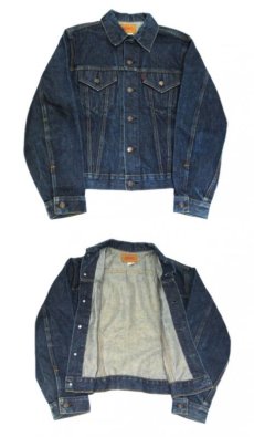 画像4: 1960's Levi's 70505"E" Indigo Denim Jacket　Indigo Blue　size L (表記 不明) (4)