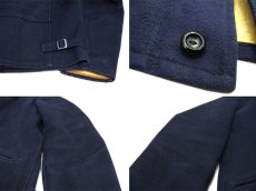 画像8: 1940's "BUCK SKEIN" Cotton Jacket　NAVY　size L (表記 40) (8)