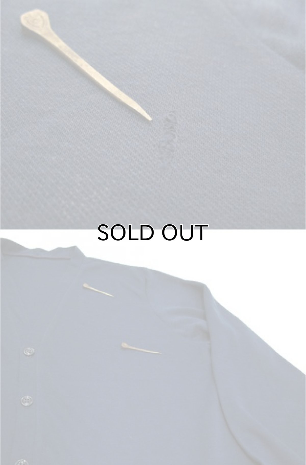 画像7: 1970's U.S.AIR FORCE Acrylic Cardigan BLUE size M - L (表記 46) (7)