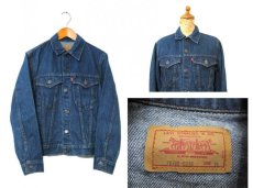 画像3: 1990's Levi's 70706-0216 4 Pocket Denim Jacket -made in CANADA-　Blue Denim　size XS (表記 16) (3)
