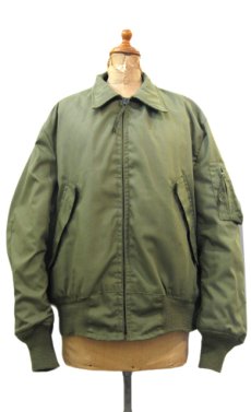 画像1: 1980's U.S.Military Cold Weather Flight Jacket　OLIVE　size Medium - Regular (1)