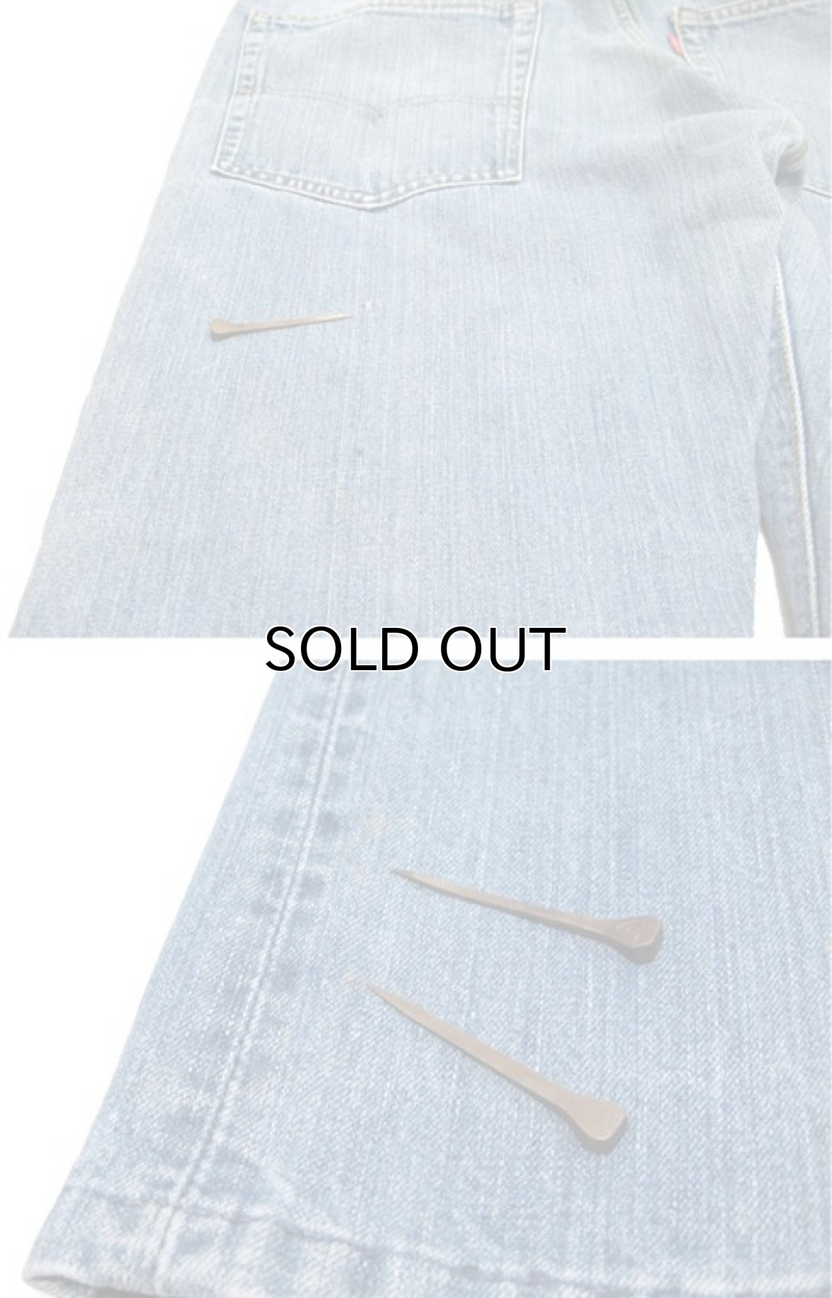 画像9: 1970's Levi Strauss & Co. Lot 505 "Single Stitch" Denim Pants　Blue Denim　size w 35.5 inch (表記 不明) (9)