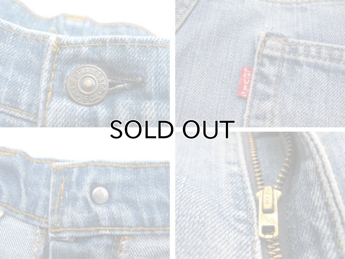 画像4: 1970's Levi Strauss & Co. Lot 505 "Single Stitch" Denim Pants　Blue Denim　size w 35.5 inch (表記 不明) (4)