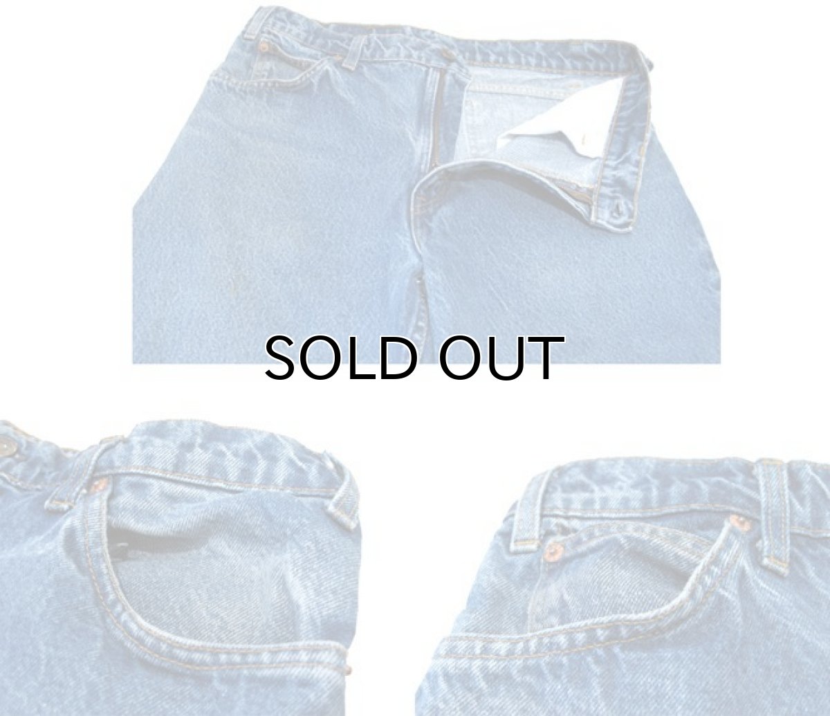 画像5: 1990's Levi Strauss & Co. Lot 550 Relaxed Fit Denim Pants -made in USA-　Blue Denim　size w 33 inch (表記 33 x 31) (5)