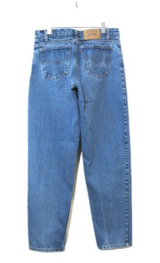画像2: 1990's Levi Strauss & Co. Lot 550 Relaxed Fit Denim Pants -made in USA-　Blue Denim　size w 33 inch (表記 33 x 31) (2)