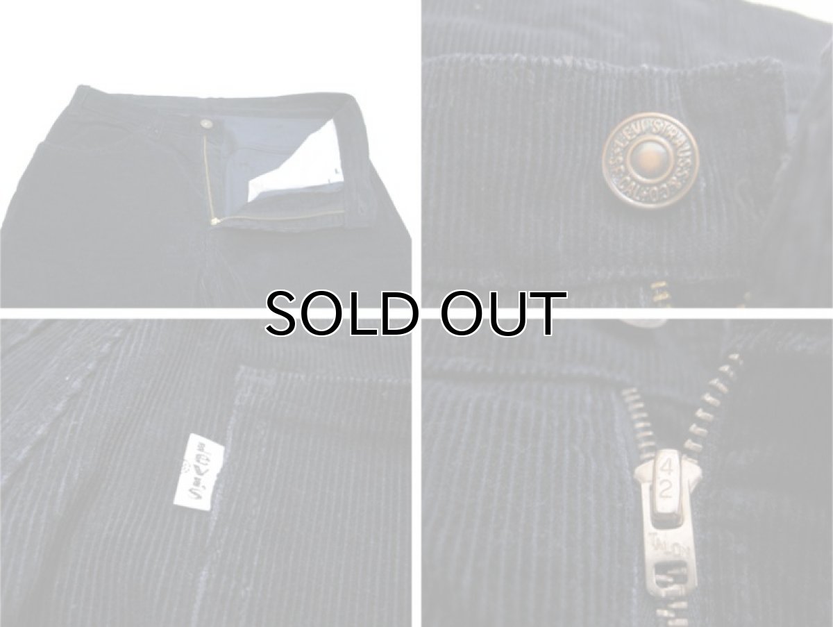 画像4: 1980's~ Levi's 646 Corduroy Pants Dead Stock NOS NAVY size w 32 inch  (表記 32 x 32) (4)