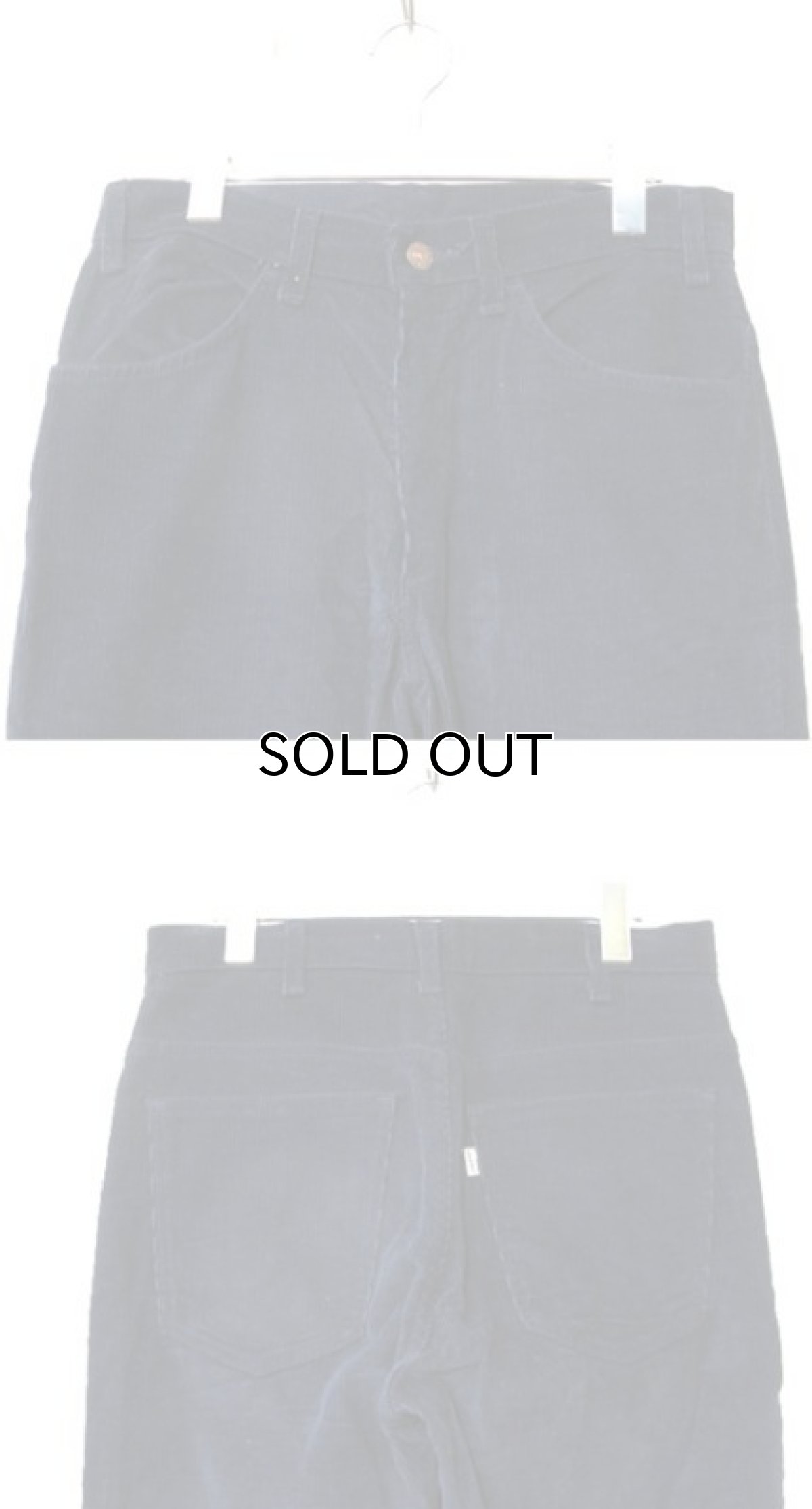 画像3: 1980's~ Levi's 646 Corduroy Pants Dead Stock NOS NAVY size w 32 inch  (表記 32 x 32) (3)