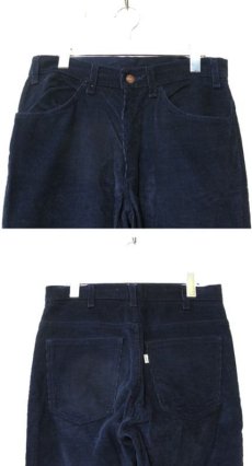 画像3: 1980's~ Levi's 646 Corduroy Pants　Dead Stock NOS　NAVY　size w 32 inch  (表記 32 x 32) (3)