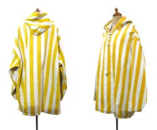 画像2: 1990's "CROSS COLOURS" Cotton Stripe Lace Up Pullover Jacket　White / Yellow　one size (2)