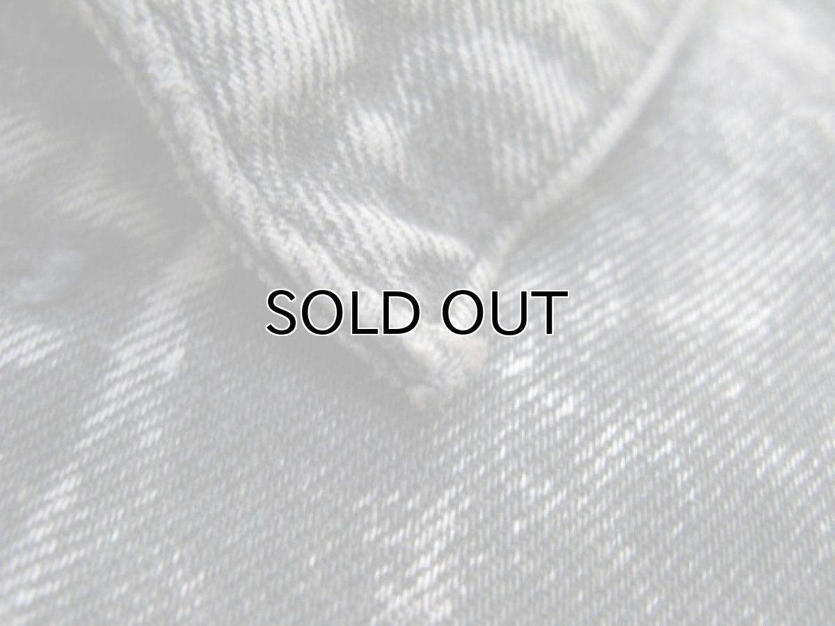 画像5: 1990's Levi's 70507 Chemical Wash Denim Jacket -made in USA-　Black Denim　size S - M (表記 S) (5)