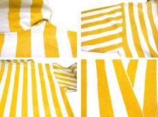 画像8: 1990's "CROSS COLOURS" Cotton Stripe Lace Up Pullover Jacket　White / Yellow　one size (8)