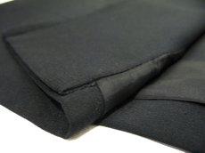 画像7: 1980's GUCCI" Western Design All Wool Long jacket　BLACK　size XS (表記 40) (7)