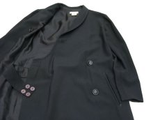 画像6: 1980's GUCCI" Western Design All Wool Long jacket　BLACK　size XS (表記 40) (6)