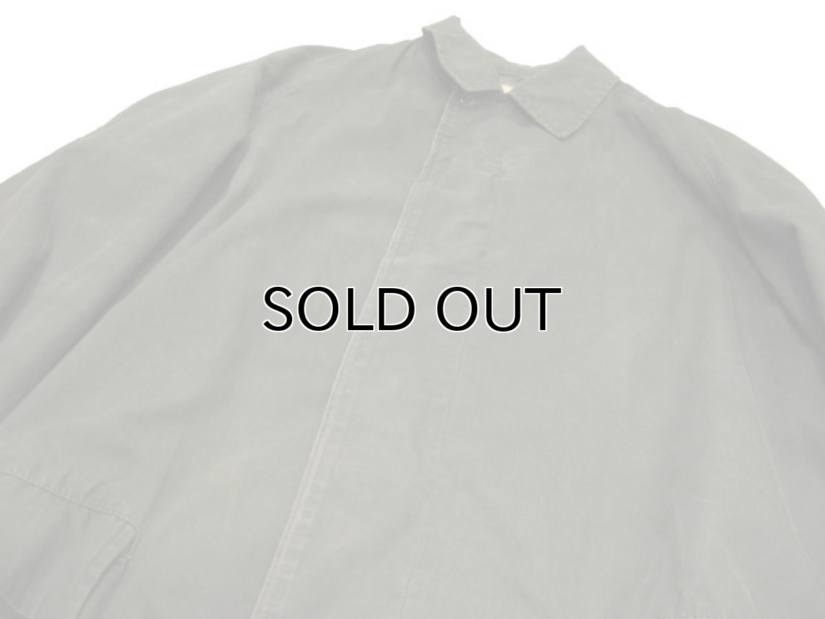 画像6: 1960-70's "Rainfair" Cotton Poplin Soutien Collar Coat　OLIVE　size M - L (表記 不明) (6)