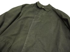 画像6: 1960-70's "Rainfair" Cotton Poplin Soutien Collar Coat　OLIVE　size M - L (表記 不明) (6)