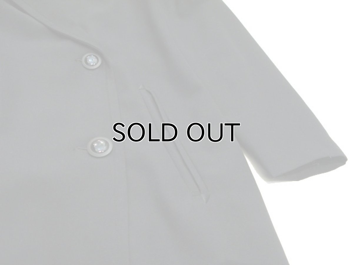 画像5: 1980's GUCCI" Western Design All Wool Long jacket　BLACK　size XS (表記 40) (5)