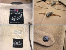 画像4: 1970's~ "GLOVERALL for A Gold Sons" Duffle Coat -made in ENGLAND-　BEIGE　size S (表記 不明) (4)