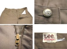 画像5: 1970's "H.D.Lee 100-Z Westerner" Cotton Satin Pants　Moca Brown　size w 31 inch (5)