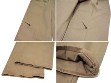 画像7: 1970's "H.D.Lee 100-Z Westerner" Cotton Satin Pants　Moca Brown　size w 31 inch (7)