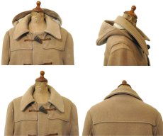 画像3: 1970's~ "GLOVERALL for A Gold Sons" Duffle Coat -made in ENGLAND-　BEIGE　size S (表記 不明) (3)