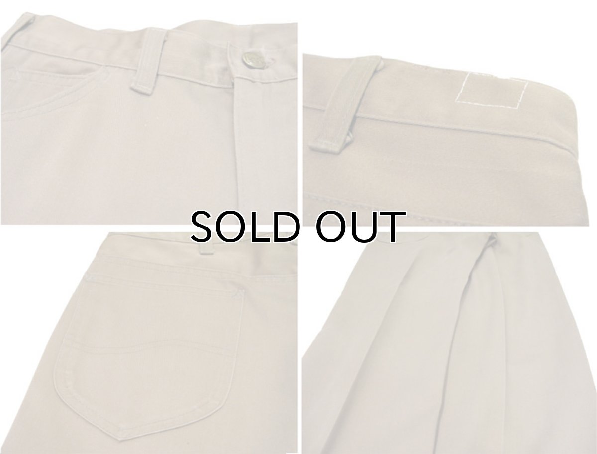 画像6: 1970's "H.D.Lee 100-Z Westerner" Cotton Satin Pants　Moca Brown　size w 31 inch (6)