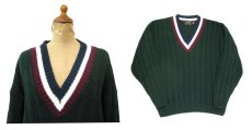 画像3: 1980's "MAGNETIC FORCE" Tilden Sweater -made in USA-　GREEN　size M - L (表記 XL) (3)