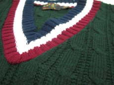 画像5: 1980's "MAGNETIC FORCE" Tilden Sweater -made in USA-　GREEN　size M - L (表記 XL) (5)