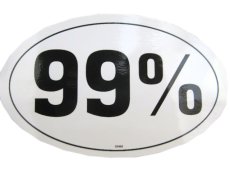 画像2: "99% " Stickers    (2)