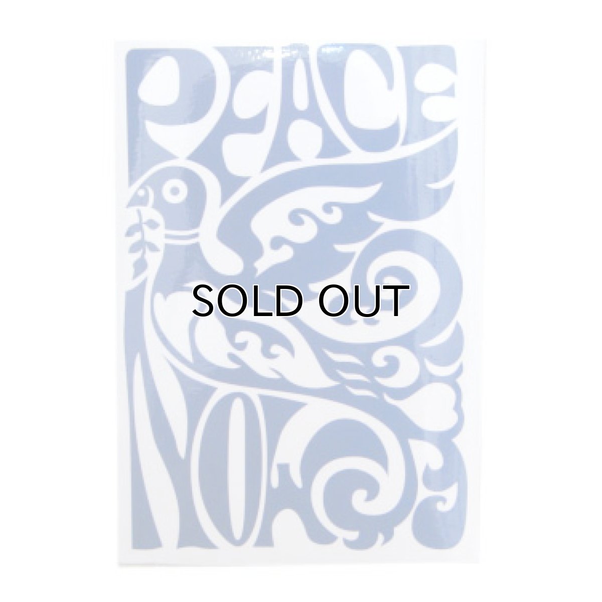 画像1: "PEACE NOW" Stickers    (1)