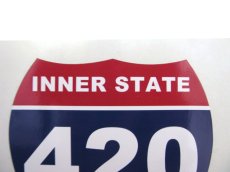 画像2: "INNER STATE 420 " Stickers    (2)