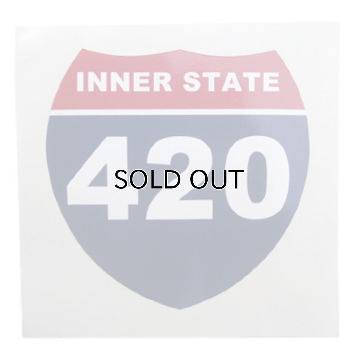画像1: "INNER STATE 420 " Stickers    (1)