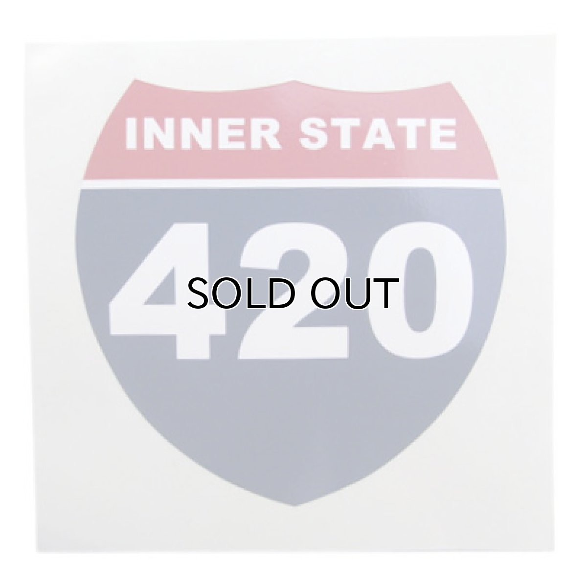 画像1: "INNER STATE 420 " Stickers    (1)