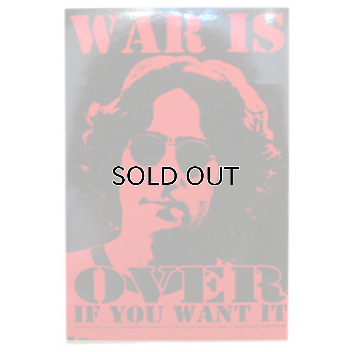 画像1: WAR IS OVER! IF YOU WANT IT!" John Lennon Stickers    (1)