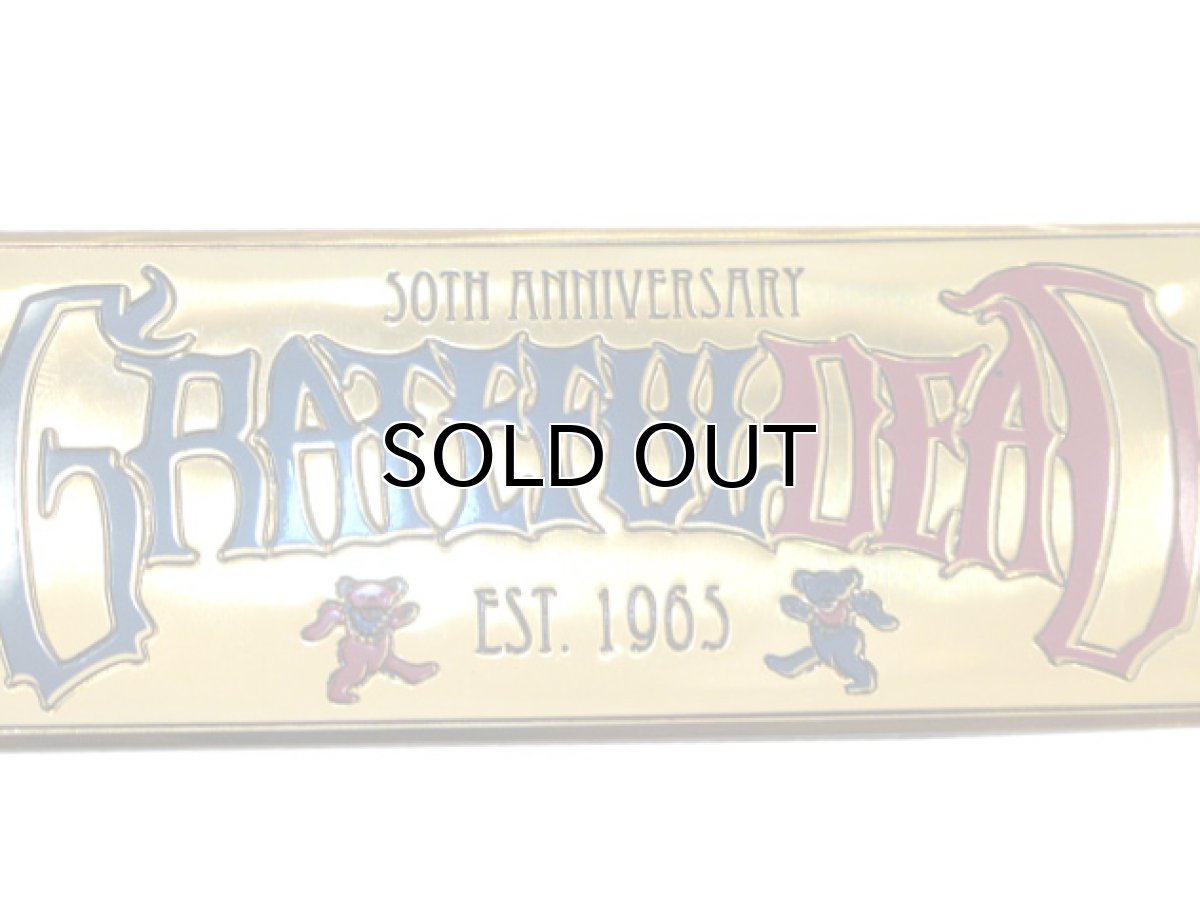 画像4: Grateful Dead 50th Anniversary "Bear" Metal Stickers   (4)