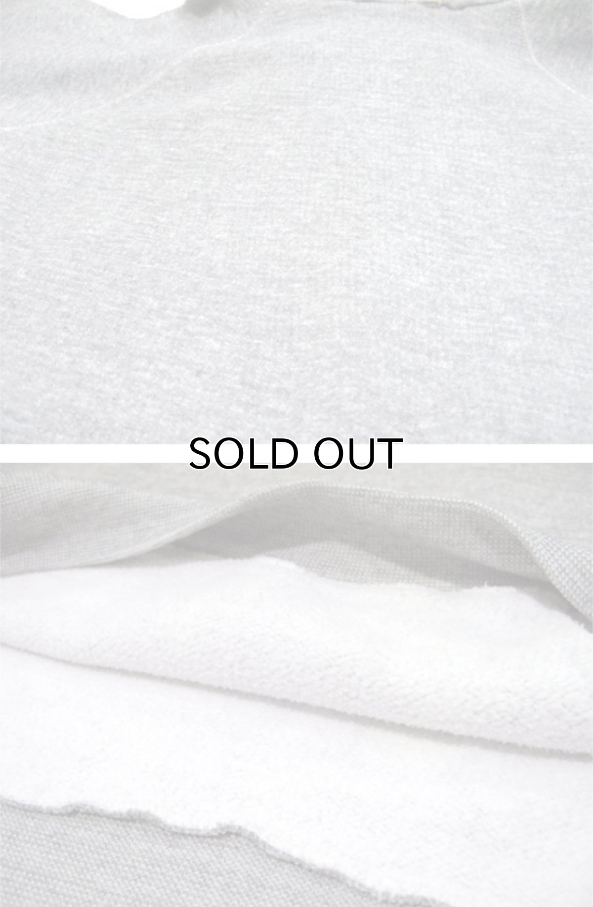 画像5: 1970-80's Unknown Raglan Sleeve Hooded Parka Heather Grey size M (表記 不明) (5)