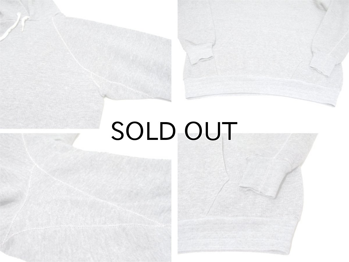 画像4: 1970-80's Unknown Raglan Sleeve Hooded Parka Heather Grey size M (表記 不明) (4)