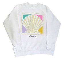 画像3: 1980's FRUIT OF THE ROOM "Cape cod" Crew Neck Sweat Shirts -made in USA-　WHITE　size M (表記 L) (3)