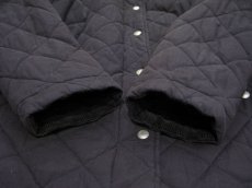 画像6: "L.L.Bean" Corduroy Collar Quilting Jacket　BLACK　size M-L (表記 Lady's Regular / Small) (6)